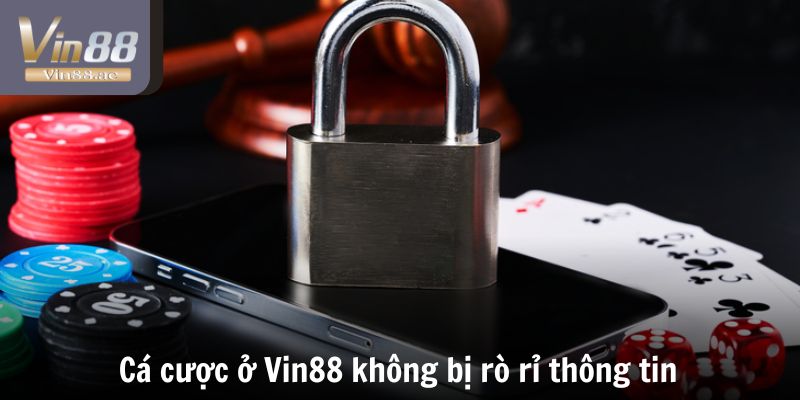 Chơi VIN88 Có An Toàn Không - Link Nhà Cái Không Bị Chặn 2025 4 Cá cược ở Vin88 không bị rò rỉ thông tin