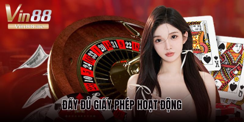 Vin88 có hợp pháp không và những thông tin quan trọng 3 Thương hiệu có đầy đủ các chứng chỉ hợp pháp quốc tế