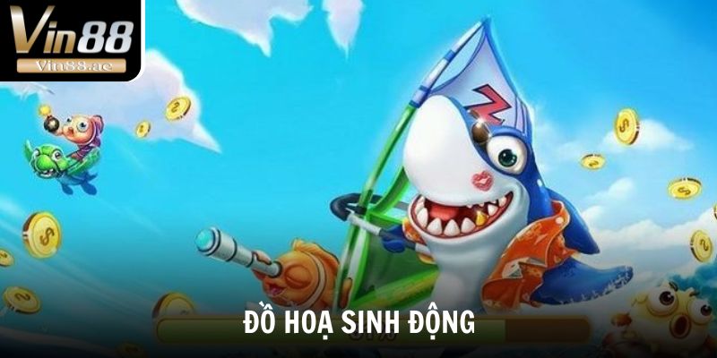 Bắn cá thần tài - Trò chơi đổi thưởng hot nhất Vin88 3 Game được thiết kế với đồ hoạ sinh động, bắt mắt